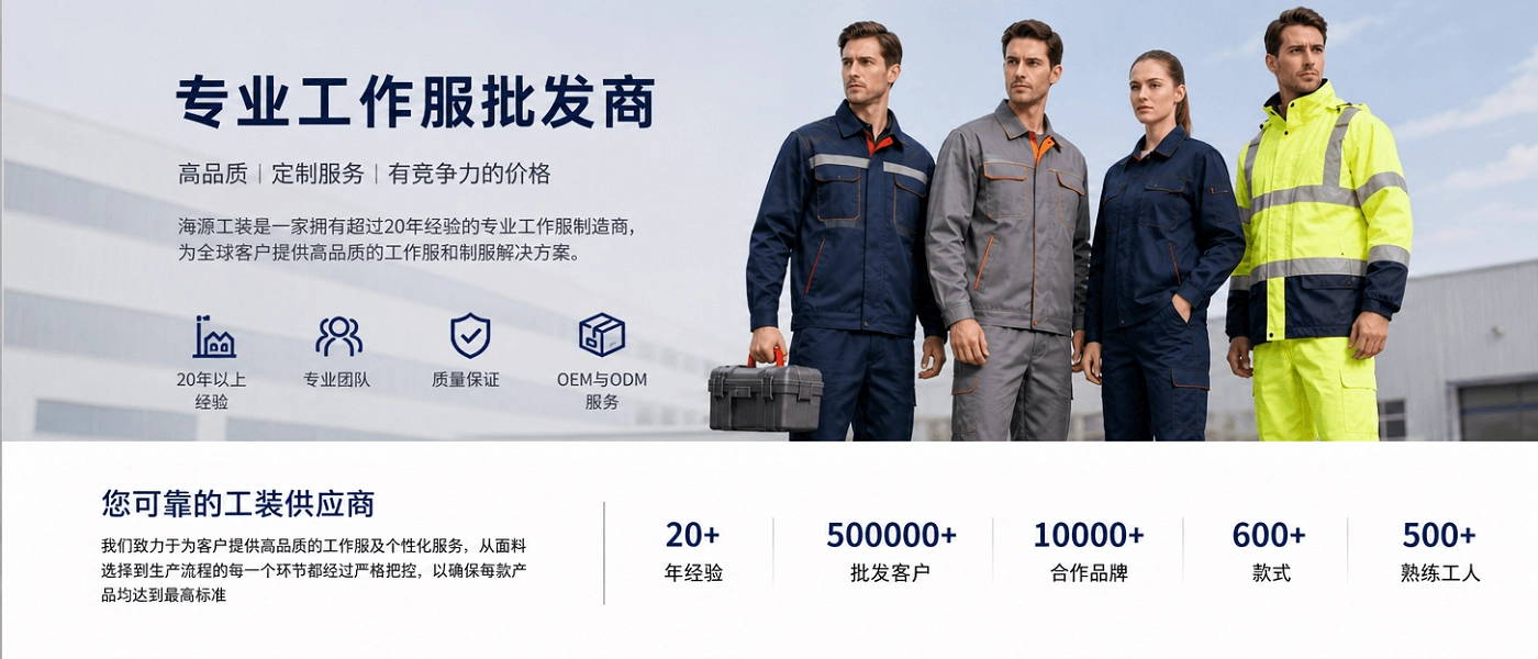 海源工厂工作服批发